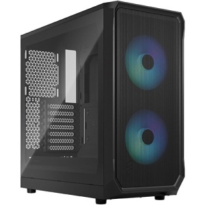 Kućište Fractal Design Focus 2 RGB Black TG Clear Tint, FD-C-FOC2A-03 - Img 1