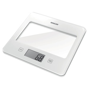 Kuhinjska vaga Sencor SKS 5030WH/bela/do 5 kg