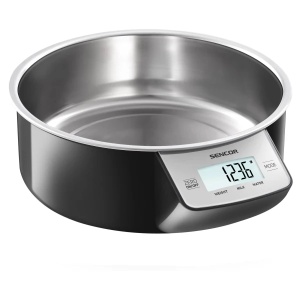 Kuhinjska vaga Sencor SKS4030BK/inox/do 5kg