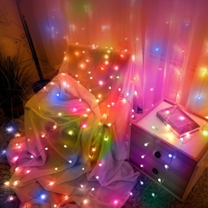 Lampice za jelku sa 200 višebojnih LED dioda 20m - Img 2