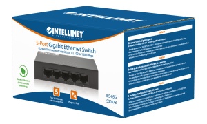 LAN switch Intellinet 530378 10/100/1000 5port/metalni - Img 2