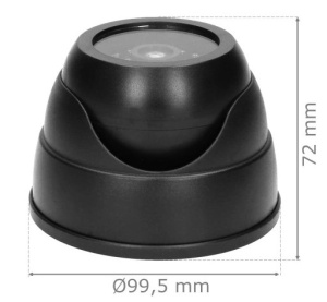 Lazna kamera CD-4 CCTV Dummy na baterije 3xAAA, LED - Img 1