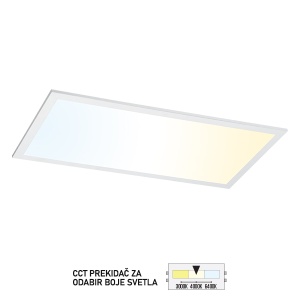 LED panel ugradni 595x295 LPA-09-6336P CCT