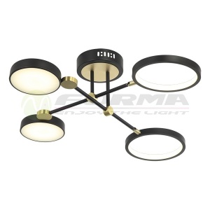 LED plafonska lampa F2036-30C BK+SG - Img 2