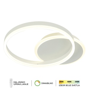 LED plafonska lampa F2047-46C WH - Img 2