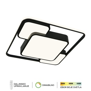 LED plafonska lampa F2823-50C BK - Img 2