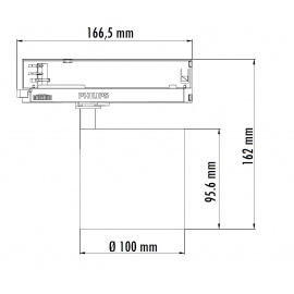 LED REF SINSKI 301210-1 30W 3000K CRNI TROFAZNI - Img 3
