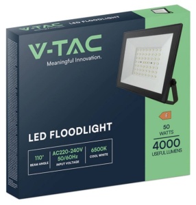 LED REFLEKTOR 50W SMD 6500K 176*152*25mm - Img 2