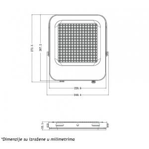LED REFLEKTOR IK03 150 W 6500K