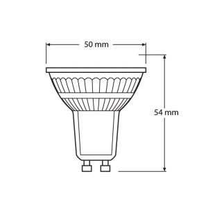 LED sijalica 6500K 6.9W GU10 120° OSRAM VAL - Img 2