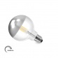 LED SIJALICA FILAMENT DIM G125 8W E27 2700K 1055lm TOP SILVER - Img 3