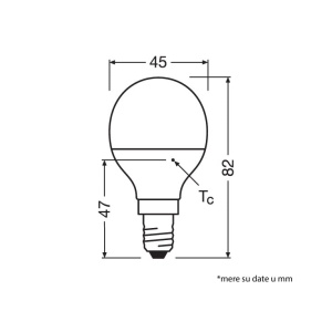 LED sijalica P25 6500K 2.5W E14 OSRAM - Img 2