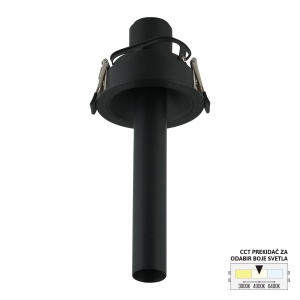 LED ugradna lampa LU-10-7 BK - Img 2