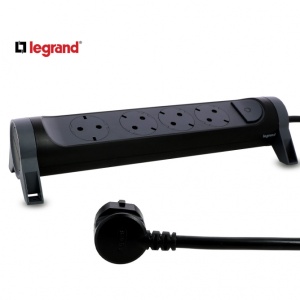 LG 694537 PRODUZNI BLOK 4X2P+E 3M (CRNA/T.SIVA) - Img 2
