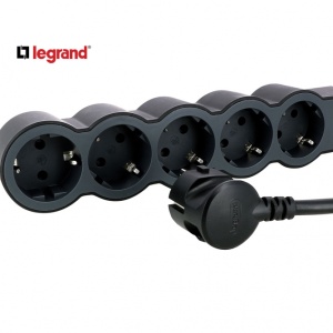 LG 694564 PRODUZNI BLOK 5X2P+E 3M (CRNA/T.SIVA) - Img 2
