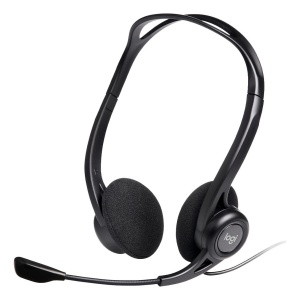 LOGITECH Slusalice sa mikrofonom USB crne PC960 - Img 7