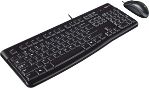 LOGITECH Tastatura i mis desktop set QWERTY US MK120 920-002562 - Img 2