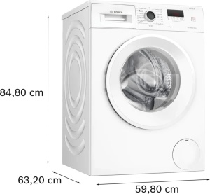 Mašina za pranje veša Bosch WGE02200BY širina 60cm/kapacitet 7kg/obrtaja 1200 - Img 4