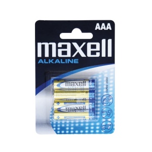 Maxell alkalna baterija AAA blister LR03
