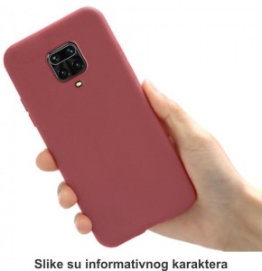 MCTK4-XIAOMI Redmi Note 10 Pro * Futrola UTC Ultra Tanki Color silicone Red (59)