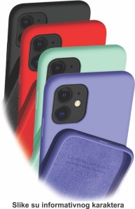 MCTK5-SAMSUNG S21 FE * Futrola Soft Silicone Dark Blue (179)