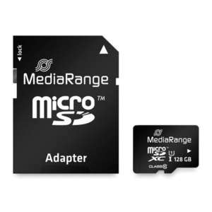 Mediarange MR 945-128gb 128gb micro SDHC+ADAPTER/C10 - Img 2