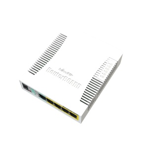 MikroTik CSS106-1G-4P-1S RB260GSP with SwitchOS and indor case - Img 2