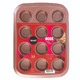 Modla za mafine i projice 12 rupa Texell Rose Gold TPRG-M320 - Img 3