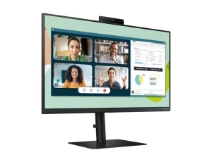 Monitor 24 Samsung LS24A400VEUXEN 1920x1080/FHD IPS/75Hz/5ms/VGA/DP/HDMI/3xUSB/Zvučnici/Kamera/Pivot - Img 4