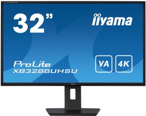 Monitor 31.5" Iiyama XB3288UHSU-B5 VA 3840x2160/60Hz/3ms/2xHDMI/DP/USB/zvučnici - Img 1