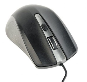 MUS-4B-01-GB Gembird Opticki mis 800-1200Dpi 4-button spacegrey/black 99mm USB kabl 1,35m FO - Img 2