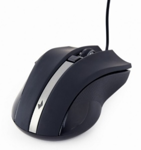 MUS-GU-02 Gembird G-laser mis USB 800-2400Dpi black, 118mm fok - Img 3
