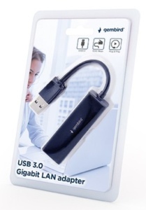 NIC-U3-02 Gembird USB 3.0 to Fast Ethernet LAN adapter 10/100/1000 ( mrezna kartica) A - Img 2