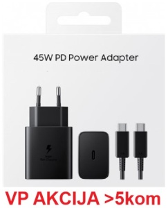 NPA-AC40 ** Gembird brzi Punjac 45W PD3.0 USB-C + kabl 5A USB-C na USB-C (719) - Img 1