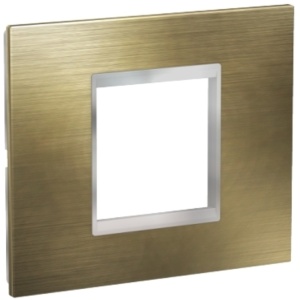 Okvir inox 2M bronza-hrom LMR7722038 - Img 2