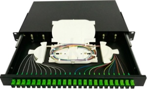 Optièki patch panel ExeLink sa 24 konektora SC/APC za rek orman - Img 2