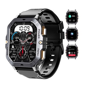 Oukitel BT101 crn Smart Watch Military 410mAh/Heart rate/SpO2/Blood Pressure/Accelerometer/eSIM - Img 2
