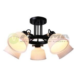 Plafonska lampa F4030-5C BK - Img 2