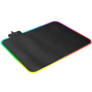 Podloga za miš Rampage MP-21 252x328x3mm crna RGB - Img 1