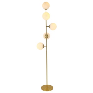 Podna lampa F7031-5F SG+WH - Img 3