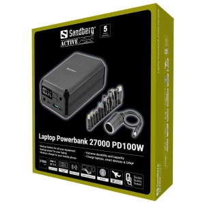 Powerbank Sandberg 421-13 27000mAh/99,9Wh/PD100W - Img 4