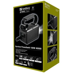 Powerbank Sandberg SURVIVOR 421-14 40000mAh 100W - Img 3