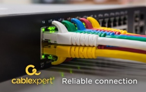 PP6A-LSZHCU-BK-15M Gembird Mrezni kabl, SFTP CAT.6A BAKARNI LSZH Patch cord 15m Black - Img 1