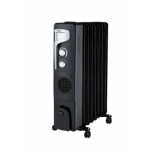 RAF R.0929B ULJNI RADIJATOR SA VENTILATOROM 9 REBARA CRNI 2400W - Img 3