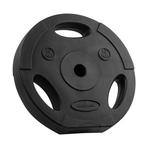 REBEL ACTIVE Bitumenski tegovi sa tri rukohvata set 2x10kg / 31mm RBA-2123 - Img 2