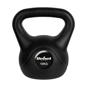 REBEL ACTIVE Girja rusko zvono sa gumenom oblogom, 10 kg, model RBA-2315 - Img 6