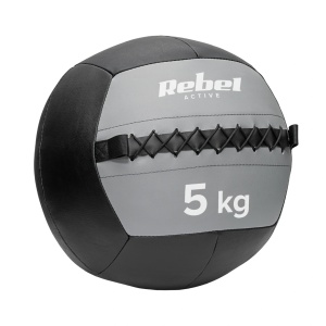 REBEL ACTIVE Medicinska lopta za vežbanje, 5 kg, model RBA-3107-5 medicinka