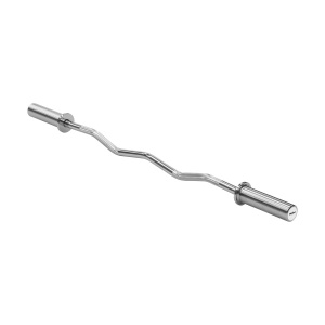 REBEL ACTIVE Olimpijska zakrivljena šipka za tegove 120cm 6kg / 50mm RBA-2205 - Img 2