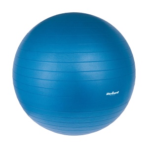 REBEL ACTIVE Rehabilitaciona gimnastička lopta za trening 65cm sa ručnom pumpom plava RBA-3101-BL