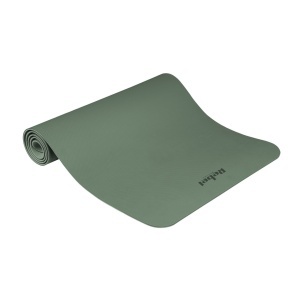 REBEL ACTIVE Strunjača prostirka za jogu, pilates i fitnes 183x61 cm debljina 4mm TPE zelena RBA-3157-2GR